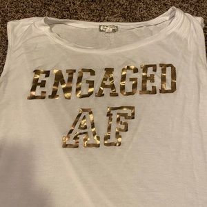 Engagement tank top